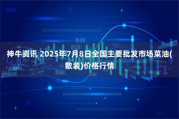 神牛资讯 2025年7月8日全国主要批发市场菜油(散装)价格行情