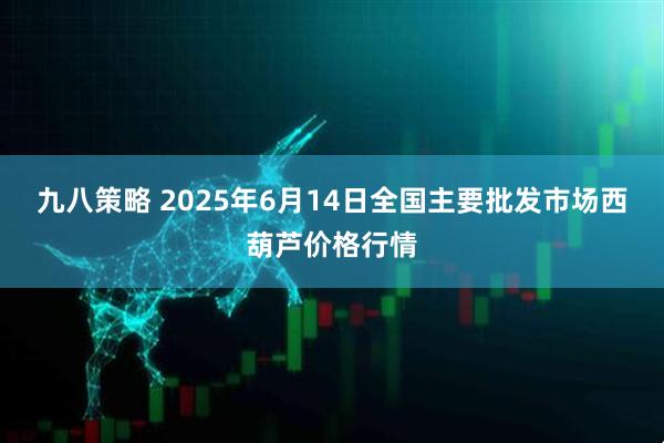 九八策略 2025年6月14日全国主要批发市场西葫芦价格行情